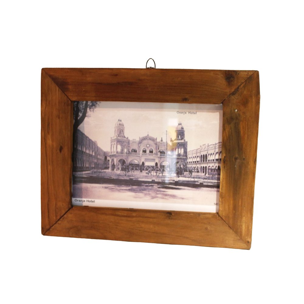 Bilderrahmen aus Altholz - 34 x 27 cm