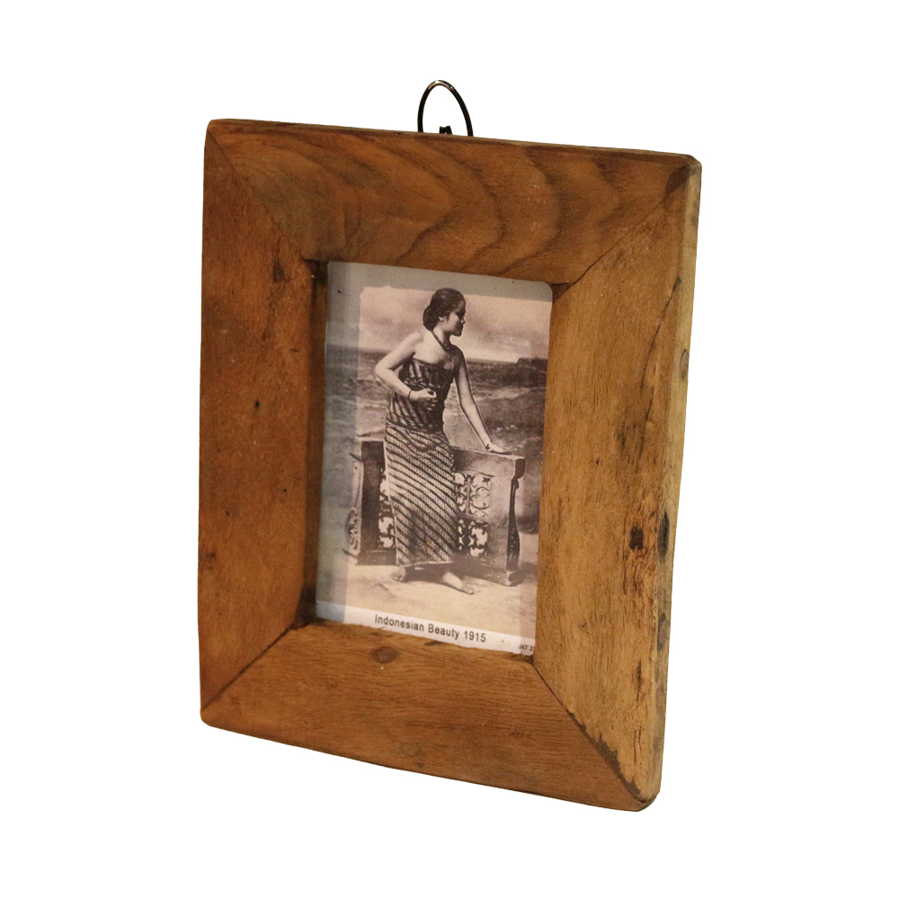 Bilderrahmen aus Altholz 20 x 17 cm