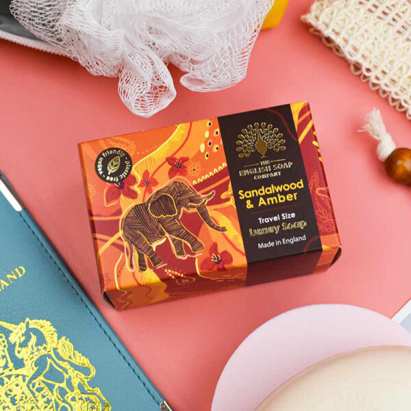 ESC 100g Travel Soap Sandalwood & Amber