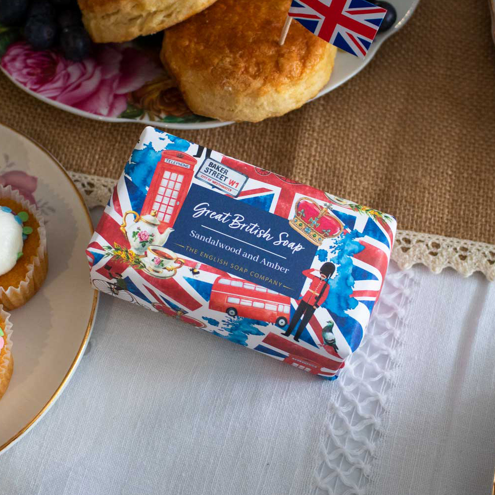 ESC 190g Occasions Great British Soap (Sandalwood & Amber)