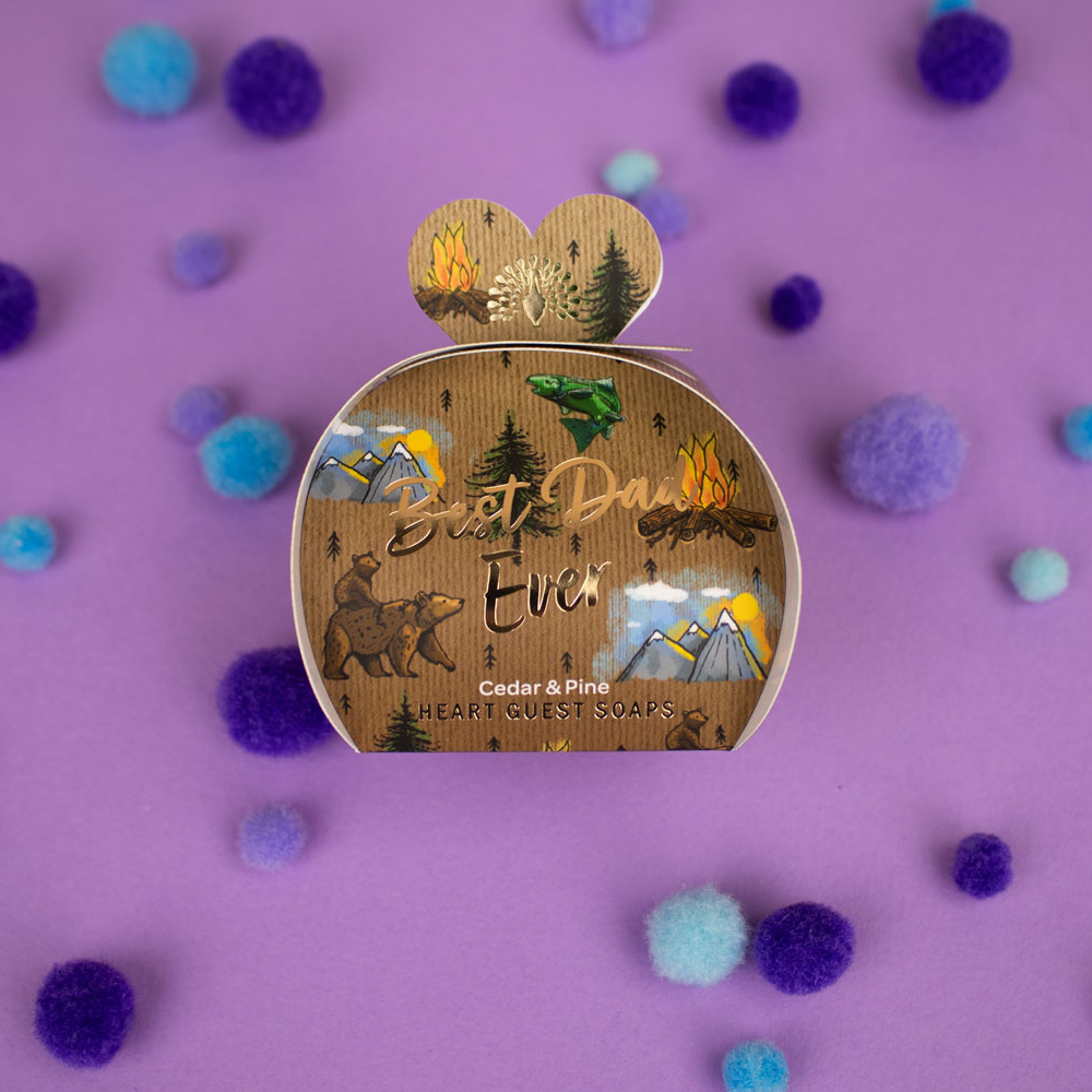 ESC 3x20g Occasions Guest Soaps, Best Dad Ever (Cedar & Pine)