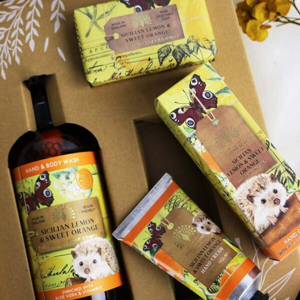 ESC Anniversary Hand & Body Gift Box Gardeners Lemon & Orange