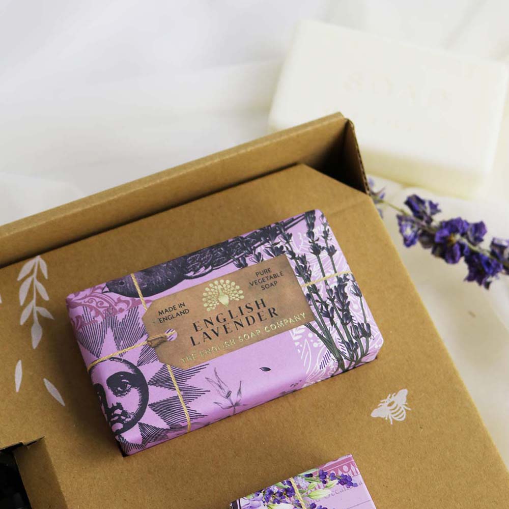 ESC Gift Bag, 260g Soap Bar English Lavender – Bild 2