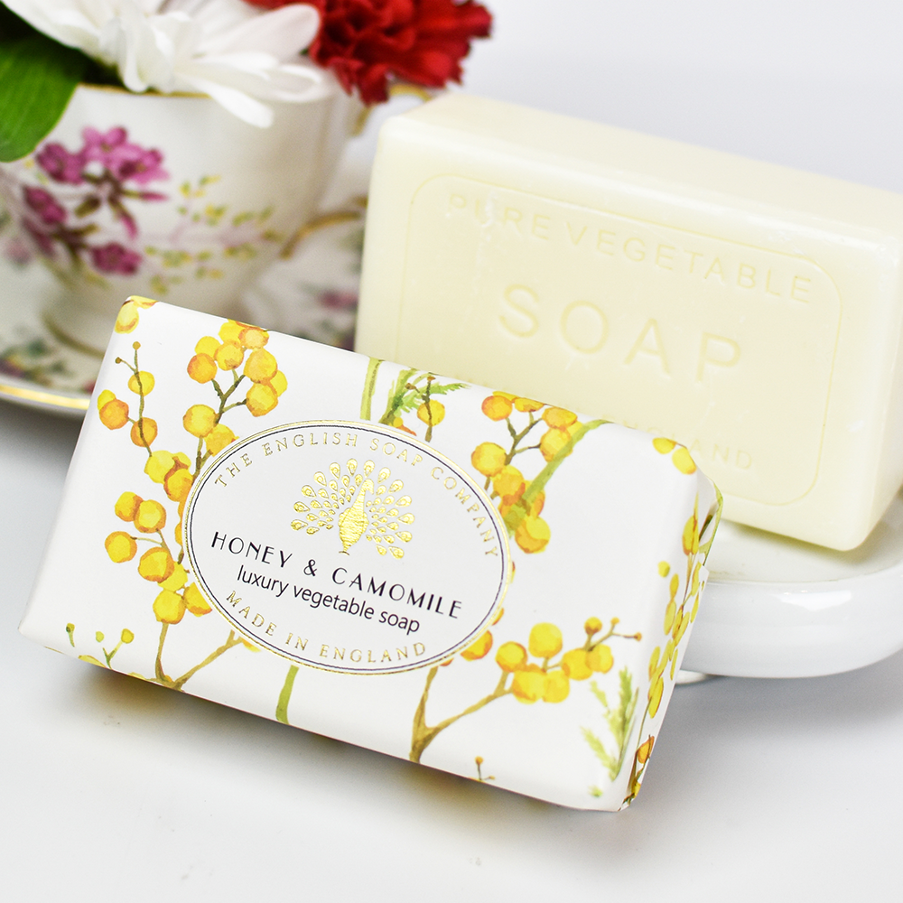 ESC Vintage, 190g Soap Bar, Honey & Camomile