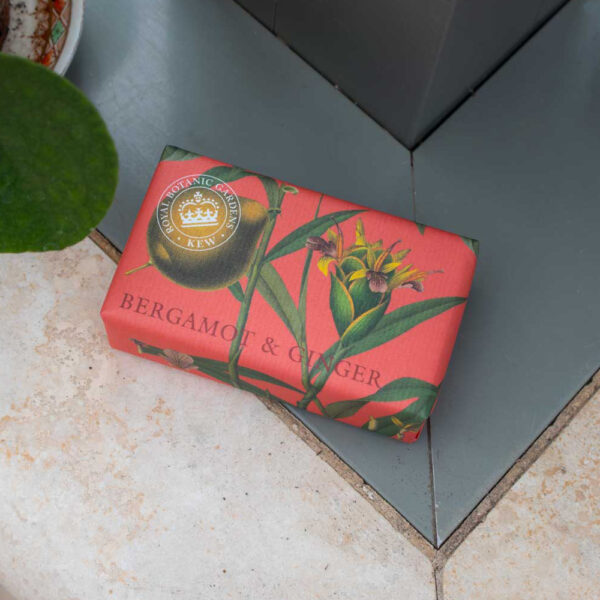 Kew Gardens, 240g Soap Bar, Bergamot & Ginger